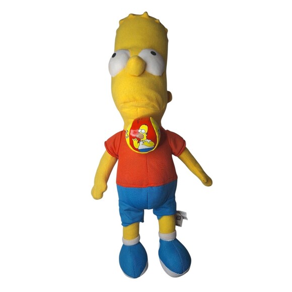 Other - ​Vintage The Simpsons Bart Plush & Homer Hacky Sack Collectible Lot